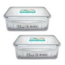 은스홈 신선 야채 냉장고 수납 채반 용기 2700ml, 단품세트