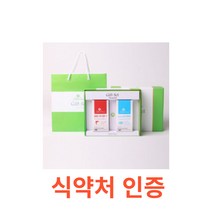 [네츄럴메이드] 선물세트[레드오메가3+아이루테인] 쇼핑백포함 식약처 식약청 인정 인증 해썹 haccp 남성용 선물 명절 추석 설날 부모님선물 선물용 캐나다 EPA DHA 크릴오일, 선물세트X1개