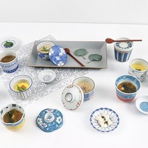 일식 계란찜 차완무시 그릇 용기 31종 / 뚜껑 있는 찻 잔 차무시 겸용, 30.아미