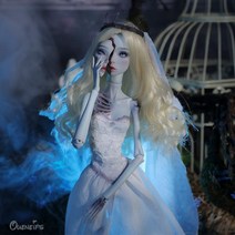 Eleni-BJD 실리콘 몬스터 하이 돌 1/4 Bebe Reborn 인형 애니메이션 완구 여아용 깜짝 선물, Freestyle Face up, Human NS Nude