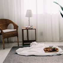 펀치 사이잘룩 사각 카페트 거실 러그 물세탁 200x450.더와이_침구