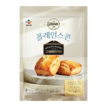 CJ 간편식 고메 베이커리 플레인스콘 냉동식품 400g 1세트, 6세트