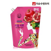 더순수렛츠미 리얼 석류원액 1kg 1팩, 리얼석류1kg 1팩