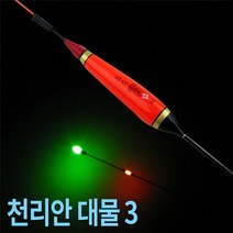 FL/이화요수 천리안 대물3 민물전자찌 (2점등), 그린-43cm (부력 6.3g)