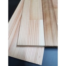 바나나목재 북미산 적삼목 무절 집성판 15Tx1220x2440mm 스기 집성목 판재 목재