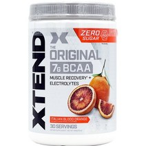 Xtend 엑스텐드 BCAA 블러드오렌지 30서빙 류신 글루타민 필수 아미노산, 1개