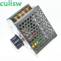 전압조절기4000W 220V SCR 전압 조정기 모터 속도 컨트롤러 디밍 온도 조절기, 한개옵션0