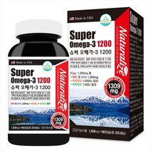 네추럴라이즈 슈퍼오메가3 1200 180캡슐 6개월분, 99999, 1302mg, 단품