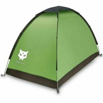 아웃도어 방수 백팩킹 텐트 for 1인용 하이킹 캠핑 썬쉘터, Green