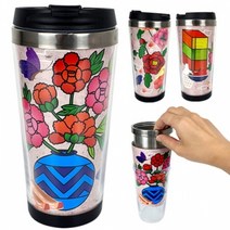 만들기대장-DIY스텐레스 텀블러만들기 민화C형, 상세페이지 참조