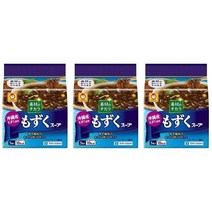 Maruchan 마루찬 오키나와 모즈쿠 유자향 가다랑어 즉석수프 5봉 3팩, 1개