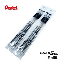 Pentel 펜텔 에너겔 리필심 0.5 (LRN5) / 0.7 (LR7), 리필-0.5mm(흑색)
