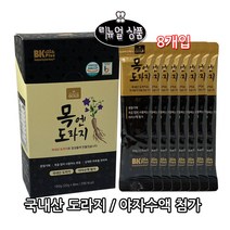 목엔 도라지 골드(20gx8포) 1갑/프리미엄골드/도라지즙 도라지+야자수액 무설탕/목관리, 1개