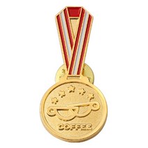 커피홀리데이 커피메달 뱃지, 단품