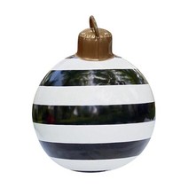 60cm 크리스마스 공 트리 장식 선물 Hristmas 홈 야외 PVC 풍선 장난감, [06] F