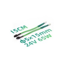 3D 프린터 부품 카트리지 히터 그린 고출력 24V 50/65W Φ6mm x 15mm 가열 튜브 로드 보론 0.1/1.8/2.4 시리즈, 3pcs_24V 50W