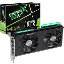 이엠텍 이엠텍 지포스 RTX 3060 Ti STORM X Dual OC D6 8GB, 24년 11월/풀박스