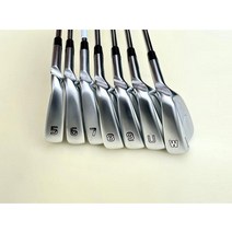 새로운 골프 클럽 i525 Irons i525 골프 아이언 세트 5-9UW R/S/SR 플렉스 스틸/흑연 샤프트 헤드 커버, 08 PROJECT X 6.5