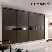 보루네오 330cm 루바2000 슬라이딩 붙박이장 11자, 상세 설명 참조