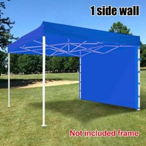 그늘막 타프 정원 인스턴트 야외용 옥스포드 천 접이식 차양 커버 캠핑 텐트 캐노피용, 03 파란