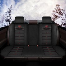 2021 산상품 자동차 난방 쿠션 겨울 패드 범용 12V 앞 행 및 후면 전기 핫 좌석 c, Black red 1 Pcs 2