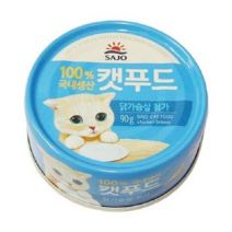 사조 캣푸드 간식캔 생선, 닭가슴살, 30개입