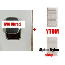 IWO 시계 2 49m H11 SmartWatch 스마트 워치 시리즈 8 남성용 49MM NFC 방수 PK MT8, [01] 1PCS(iwo ultra 2), [03] alpine green