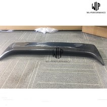 E70 FRP 도색되지 않은/탄소 섬유 소재 BMW X5 자동차 바디 키트 용 리어 스포일러 탑 윙 카, 02 CF