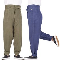 SC005 남자 봄여름 마 사폭바지 생활한복 개량한복