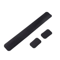 자전거체인커버블랙 카본 파이버 자전거 체인 프로텍터 MTB 케어 가드 커버 사이클링 프레임 스테이 포스트, 01 Black, 1개