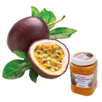 [푸른강산애] 씨없는 패션후르츠 퓨레1kg*1EA, 1개, 1kg