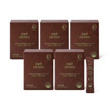 네츄럴굿띵스 오늘은 그린커피빈 체지방분해 다이어트 커피 2g x 30포, 5개, 60g