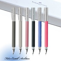 파버카스텔 만년필 엠비션 무료선물포장, 블랙 F촉(보통촉), 각인안함
