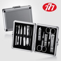 777 쓰리쎄븐 손톱깎이 세트 TS-16000VC, 실버, 11PCS, hit 1