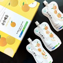 안전먹거리 나주배원예농협 프리미엄 순수 100% 배즙 착즙 120ml 30포