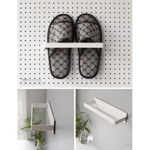 오피스텔 인테리어 벽붙이 실내화거치대 분양사무실 병원 카페 심플 회사 매장 깔끔, 화이트