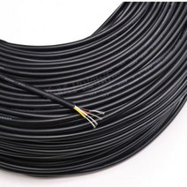 네트워킹 도구 툴 렌카드 네트워크 아답터 랜포트 2510M 28AWG UL2464 피복 와이어 케이블 채널 오디오 라인 2 3 4 5 6 7 8 9 10 코어 절연 구리 신호 제, 없음, Blacke+10 Meters+5 Cores