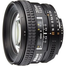 일본직발송 2. NIKON 단초점 렌즈 AI AF NIKKOR 20MM F2.8D 풀 사이즈 대응 B0001DQL1S, One Color