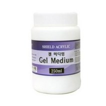 쉴드 아크릴물감 겔미디엄 250ml