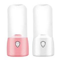 다이어트 디톡스 해독주스 휴대용 텀블러 블렌더 과일 야채 스무디 믹서 가정용 여행, 02=분홍색