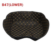 오토 바이 탑박스 바이크백 for givi b47 b 47 트렁크 케이스 라이너 리어 러기지 박스 테일 커버 트렁크 프로텍터, 낮추다