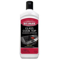 Weiman Non-Abrasive No Scratch Induction Glass Ceramic Stove Cooktop Heavy Duty Cleaner and Polish, 1