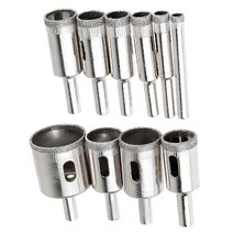 홀쏘 10종세트 대리석 타일 유리구멍뚫기 홀커터, 본상품선택