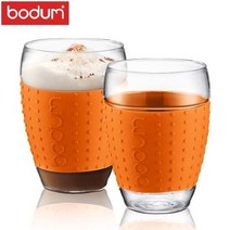 보덤 [보덤] 파비나 글라스 컵(오렌지) 0.45L 2p, 선택완료, 단품없음