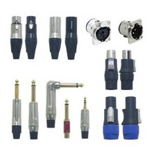 마이크 커넥터 단자 55/TS/TRS/XLR/캐논/스피콘 커넥터, 55 TRS ㄱ자 55LW