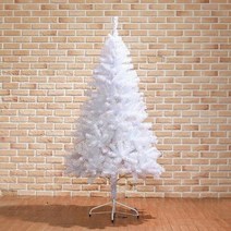 크리스마스 화이트 트리 나무 DIY 교회 무장식트리 180cm