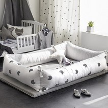 라떼 순면 범퍼쿠션 세트(4EA)(솜포함)