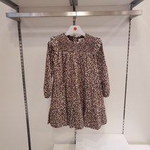 래핑차일드 부평점 잔플라워 패턴이 매력적인 스모킹 플라워 원피스 B3CI9-5OO-7B LHC