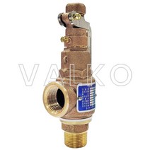 고려 청동 나사식 안전밸브 KST-12R 20A×20A 스팀용, KST-12(CAC406) 20Ax20A - 스팀, 1.5K