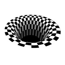 GHSHOP 3D 효과 지역 러그 추상 블랙 화이트 도어 매트 주방 아파트 거실 침실 기숙사에 대한 지역 식당 카펫